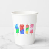 ポプシクルサマーパーティー 紙コップ (裏面)
