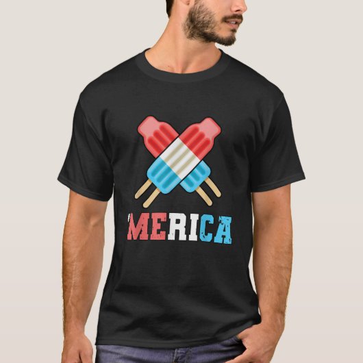ポプシクルサマーメリカ Tシャツ (正面)