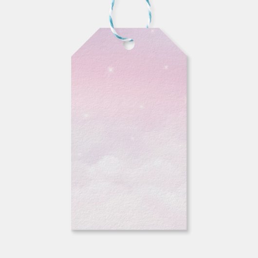 ポプシクルサンキューラベル誕生日ベビーシャワー ギフトタグ (裏面)