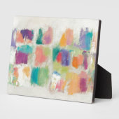 ポプシクルズ水平ストーン抽象芸術プリント フォトプラーク (側面)