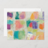 ポプシクルズ水平ストーン抽象芸術プリント ポストカード (正面/裏面)