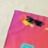 ポプシクルドリーム🌞 ビーチタオル (インサイチュ)