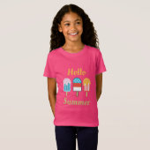 ポプシクルハローサマーTシャツ Tシャツ (正面フル)