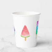 ポプシクルパーティーカップ 紙コップ (裏面)