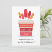 ポプシクルパーティーキッドの誕生日パーティーの招待状 招待状 (スタンド正面)