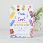 ポプシクルパーティークール2回目の誕生日パーティー 招待状 (スタンド正面)