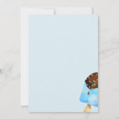 ポプシクルパーティー任意の年齢の少年すごいクール誕生日 招待状 (裏面)