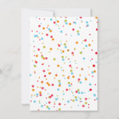 ポプシクルパーティー誕生日夏 招待状 (裏面)