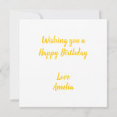 ポプシクルフラットグリーティング誕生日カード カード (裏面)