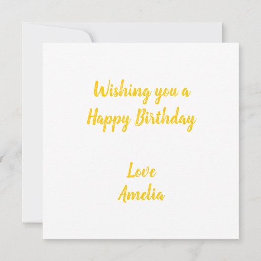 ポプシクルフラットグリーティング誕生日カード カード (裏面)