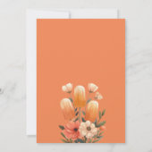 ポプシクルベイビーポップ・アートのシャワー招待状 招待状 (裏面)