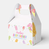 ポプシクルベビーシャワーアイスクリームサマーパーティー フェイバーボックス (裏面サイド)