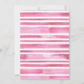 ポプシクルポップ・アートののベビーシャワー準備 招待状 (裏面)