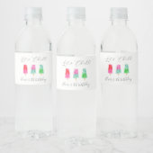 ポプシクルレッツチル子供の誕生日パーティー ペットボトルラベル (ボトル)