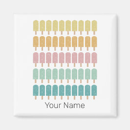 ポプシクルヴィンテージアイスクリームレトロサマーデザイン マグネット