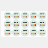 ポプシクル学校名ラベル ラベル (シート)