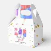 ポプシクル彼女は赤ちゃんポップ・アートのシャワーの準備ができている フェイバーボックス (正面サイド)