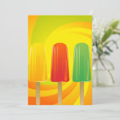 ポプシクル招待状 招待状 (スタンド正面)