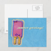 ポプシクル葉書 ポストカード (正面/裏面)