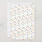 ポプシクル誕生日招待状 招待状 (裏面)