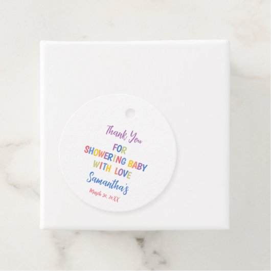 ポプシクル赤ちゃんシャワーアイスクリームサマーパーティー フェイバータグ (インサイチュ)