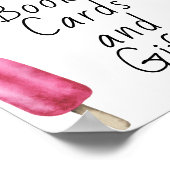 ポプシクル赤ちゃんシャワー – 本、カード、ギフト ポスター (角)