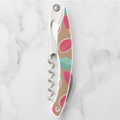 ポプシクル、さくらんぼ、イチゴ&スイカ葉の ソムリエナイフ (正面)