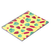 ポプシクル、さくらんぼ、イチゴ&スイカ葉の ノートブック (左側)