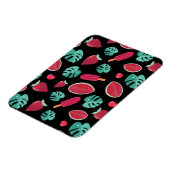 ポプシクル、さくらんぼ、イチゴ&スイカ葉の マグネット (左側)