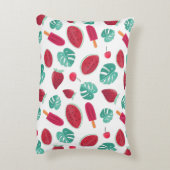 ポプシクル、さくらんぼ、イチゴ&スイカ アクセントクッション (裏面(縦))