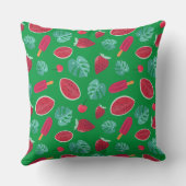 ポプシクル、さくらんぼ、イチゴ&スイカ クッション (裏面)