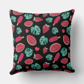 ポプシクル、さくらんぼ、イチゴ&スイカ クッション (裏面)