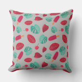 ポプシクル、さくらんぼ、イチゴ&スイカ クッション (正面)