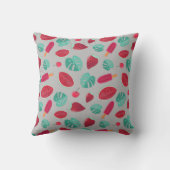 ポプシクル、さくらんぼ、イチゴ&スイカ クッション (裏面)