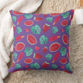 ポプシクル、さくらんぼ、イチゴ&スイカ クッション (ブランケット)