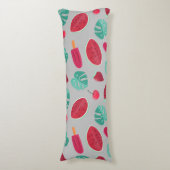 ポプシクル、さくらんぼ、イチゴ&スイカ ボディピロー (正面縦)