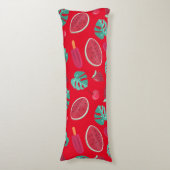 ポプシクル、さくらんぼ、イチゴ&スイカ ボディピロー (正面縦)