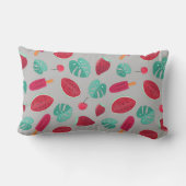 ポプシクル、さくらんぼ、イチゴ&スイカ ランバークッション (裏面)