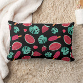 ポプシクル、さくらんぼ、イチゴ&スイカ ランバークッション (ブランケット)