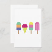 ポプシクル サンキューカード (正面/裏面)