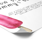 ポプシクル – ママの腹のゲームはどれくらい大きい ポスター (角)