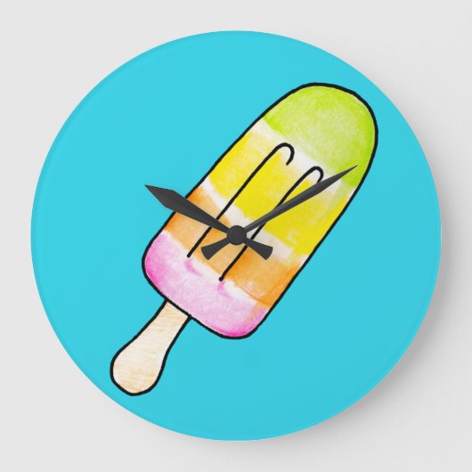 ポプシクル ラージ壁時計 (正面)