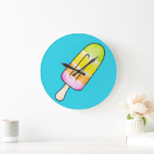 ポプシクル ラージ壁時計 (ホーム)