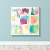 ポプシクルIIストーン抽象芸術プリント |マイク・シック キャンバスプリント (インサイチュ (ウッドフロア))