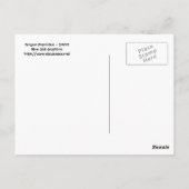 ポプシッ凍っていクスの夏はがき ポストカード (裏面)