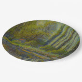 ポプラの木々の春（ユタの風景） (USA Art) ペーパープレート (アングル)