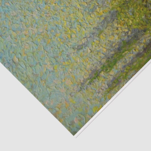 ポプラの木々の春（ユタの風景） (USA Art) 薄葉紙 (詳細)