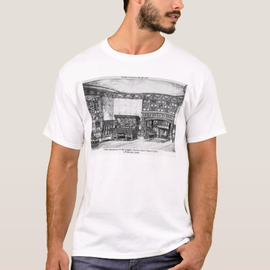 ポプラの食堂 Tシャツ (正面)