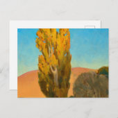 ポプラへの光のシフト, 1930年メイナード・ディクソン ポストカード (正面/裏面)