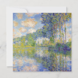 ポプラーズオンザリバーエプテ(by Claude Monet) カード